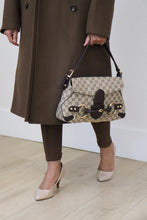 Load image into Gallery viewer, Gucci monogram canvas horsebit bag