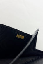 Load image into Gallery viewer, Chanel grained calfskin wallet with golden button