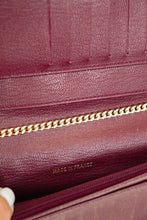 Load image into Gallery viewer, Chanel bifold caviar wallet in burgundy