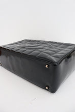 Load image into Gallery viewer, Chanel chocolate bar Coco mark patent leather in black