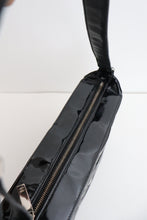 Load image into Gallery viewer, Chanel chocolate bar Coco mark patent leather in black