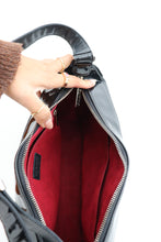 Load image into Gallery viewer, Chanel chocolate bar Coco mark patent leather in black