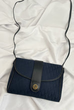 Load image into Gallery viewer, Dior Navy Blue Monogram Crossbody