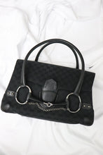 Load image into Gallery viewer, Gucci GG canvas horsebit chain bag