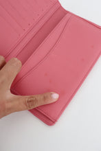 Load image into Gallery viewer, Chanel quilted yen pink leather wallet