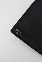 Load image into Gallery viewer, Chanel CC black caviar vintage wallet