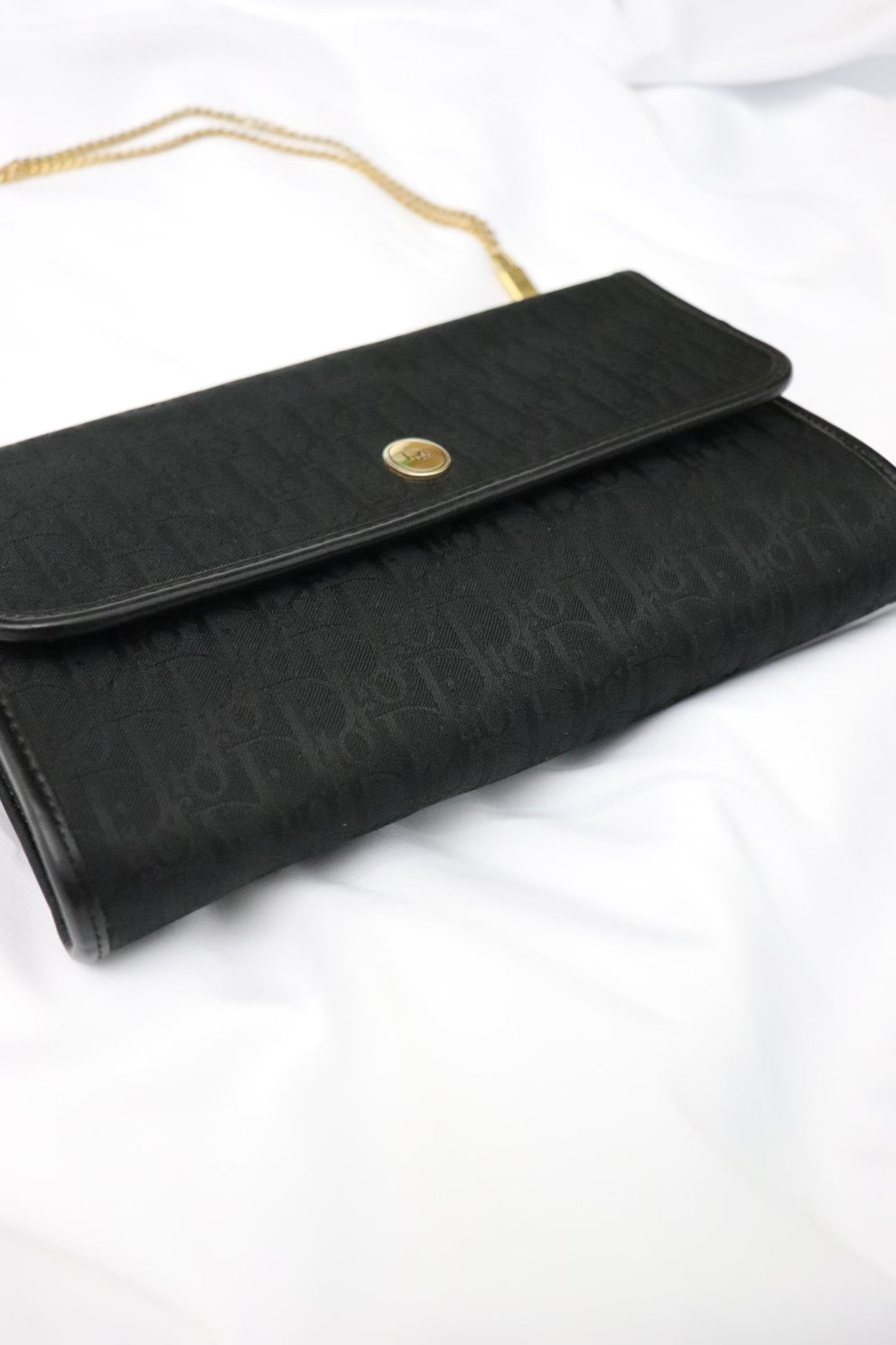 Dior trotter black canvas