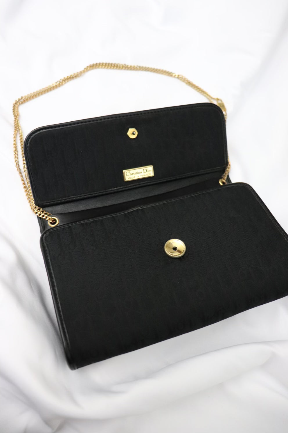 Dior trotter black canvas