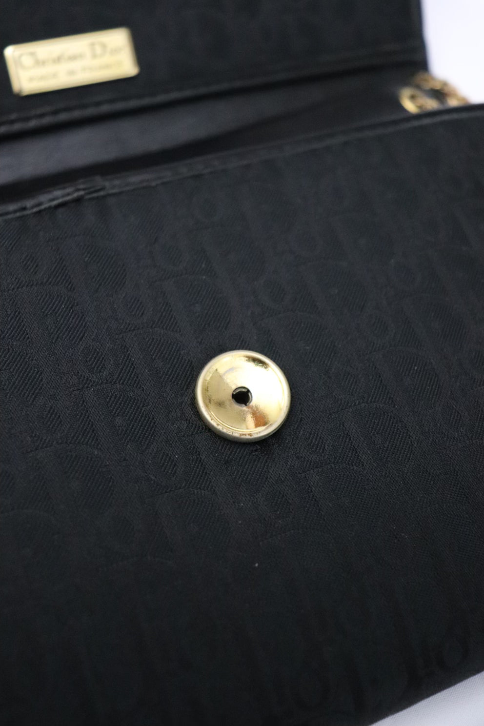 Dior trotter black canvas