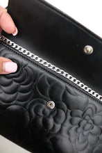 Load image into Gallery viewer, Chanel camellia lambskin wallet