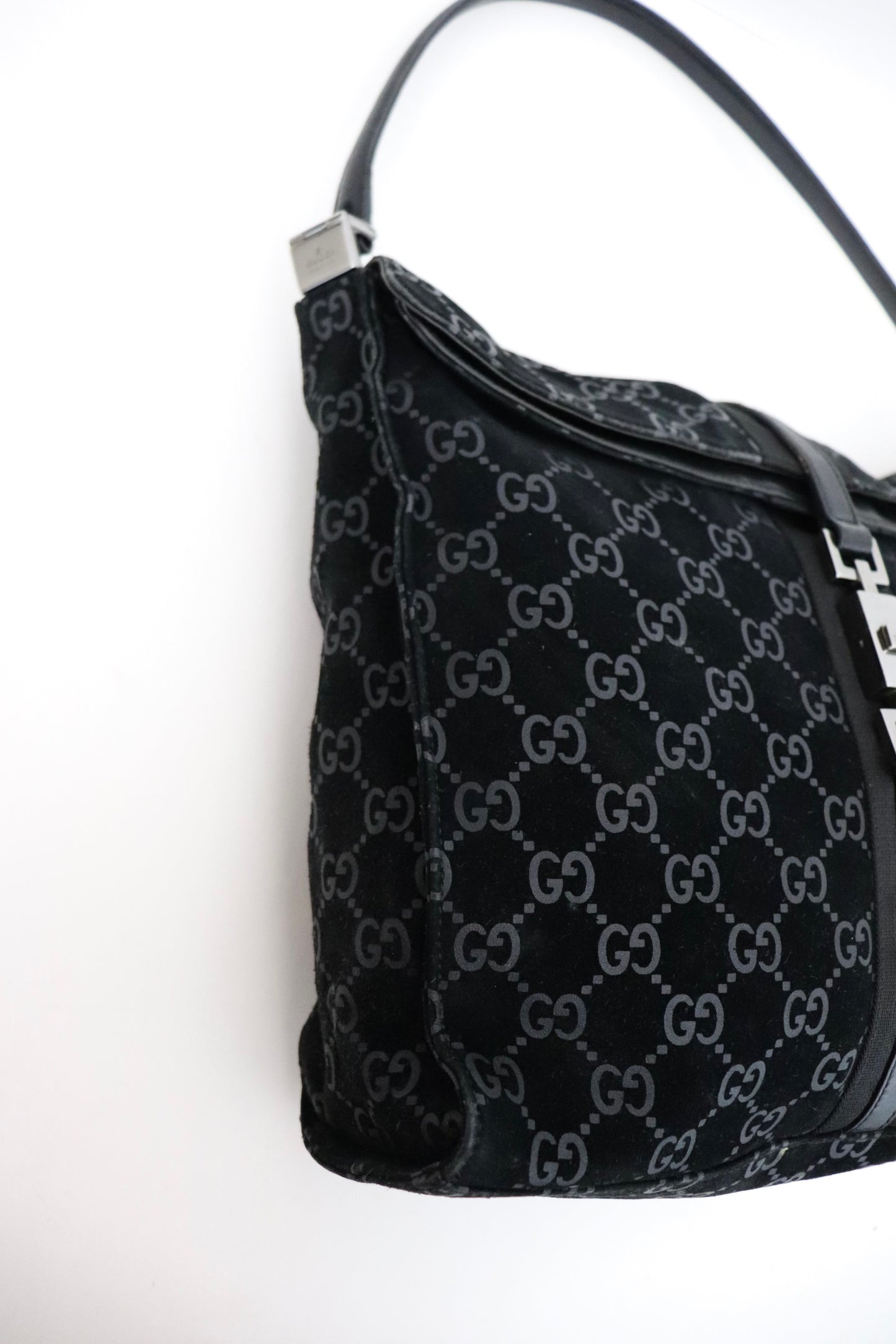 Gucci Jackie Suede Hobo Bag