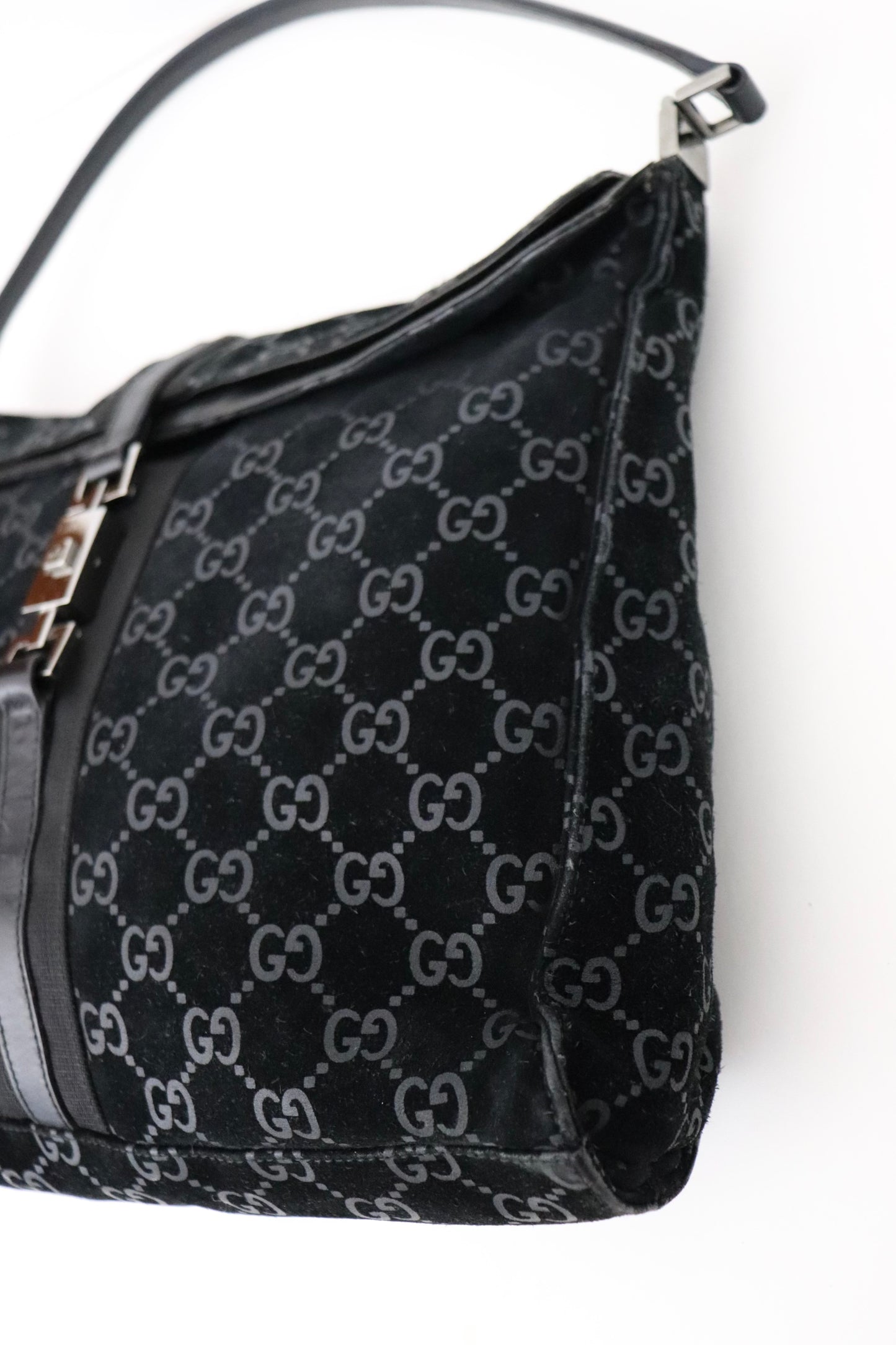 Gucci Jackie Suede Hobo Bag
