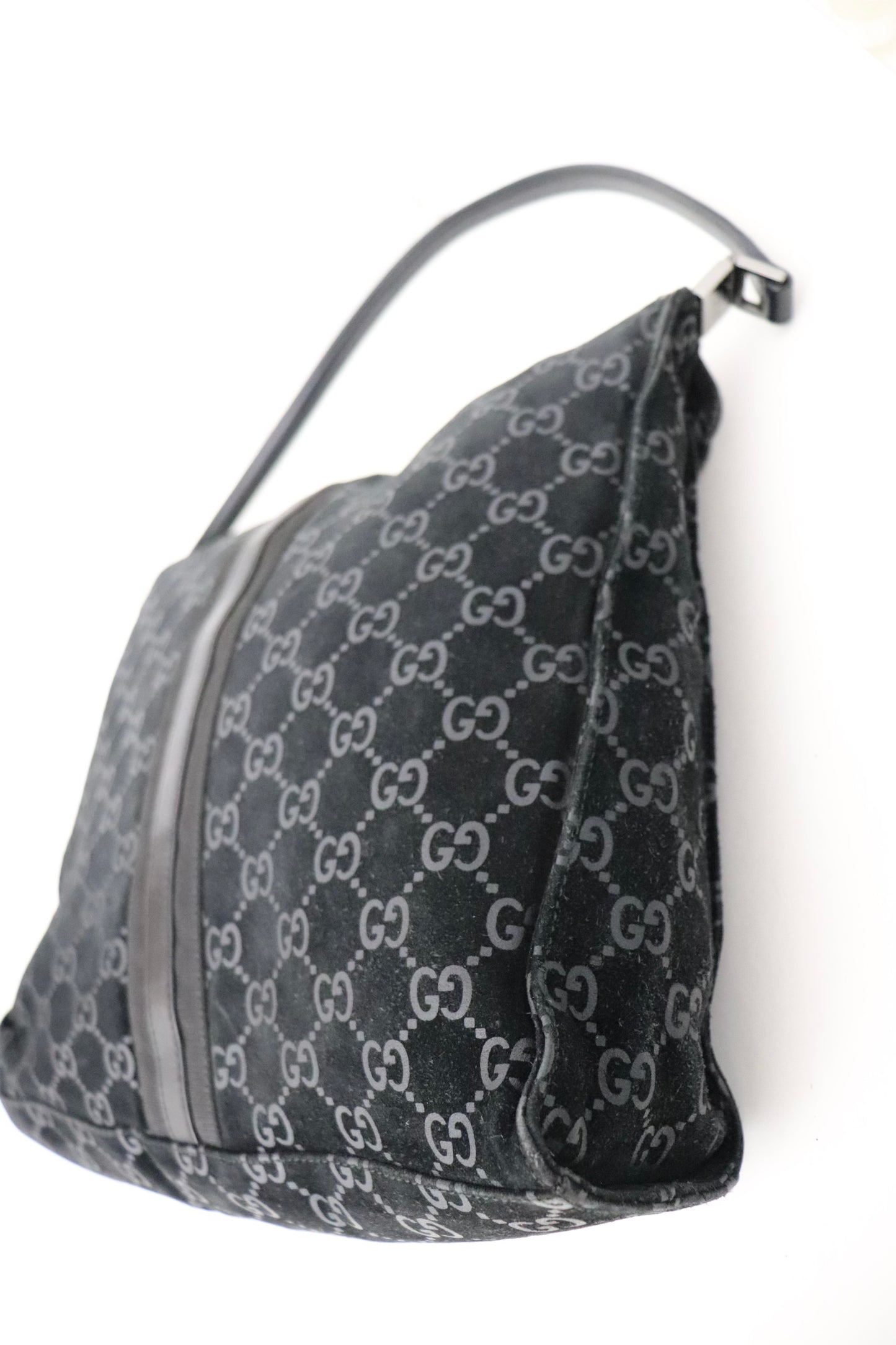 Gucci Jackie Suede Hobo Bag