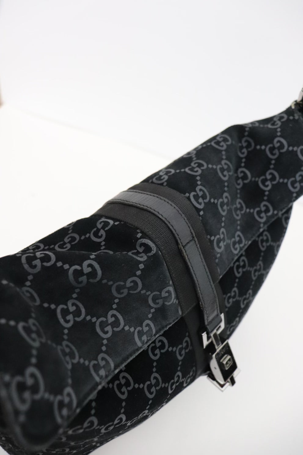 Gucci Jackie Suede Hobo Bag