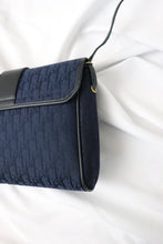 Load image into Gallery viewer, Dior Navy Blue Monogram Crossbody
