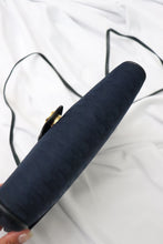 Load image into Gallery viewer, Dior Navy Blue Monogram Crossbody