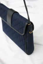 Load image into Gallery viewer, Dior Navy Blue Monogram Crossbody