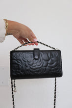 Load image into Gallery viewer, Chanel camellia lambskin wallet