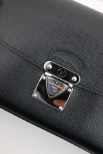 Load image into Gallery viewer, Louis Vuitton Taiga Belaia Clutch Bag in Ardoise Black
