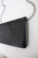 Load image into Gallery viewer, Chanel embossed camellia vintage wallet