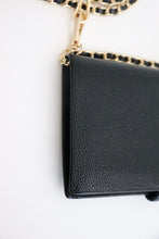 Load image into Gallery viewer, Chanel CC black caviar vintage wallet