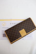 Load image into Gallery viewer, Celine macadam vintage long wallet
