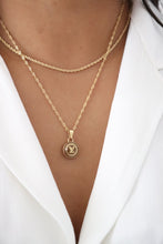 Load image into Gallery viewer, Louis Vuitton LV logo in caramel