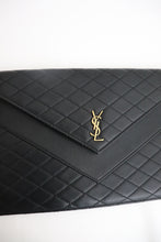 Load image into Gallery viewer, BRAND NEW - YSL Gaby quilted leather envelope pouch on chain (retails $1100)
