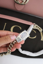 Load image into Gallery viewer, Gucci GG Medium Interlocking Calfskin Shoulder bag in pink - BRAND NEW retails $1699