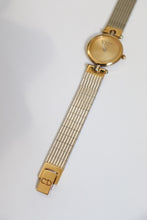 Load image into Gallery viewer, Dior 1990s Golden Dial Round Two Tone Watch
