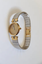 Load image into Gallery viewer, Dior 1990s Golden Dial Round Two Tone Watch