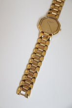 Load image into Gallery viewer, Christian Dior Gold-Tone Modele Depose Octagonal Quartz Watch