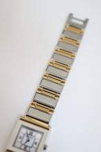 Load image into Gallery viewer, Vintage Yves Saint Laurent 1990s Square Dial Two Tone Watch