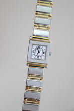 Load image into Gallery viewer, Vintage Yves Saint Laurent 1990s Square Dial Two Tone Watch