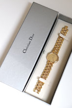 Load image into Gallery viewer, Christian Dior Gold-Tone Modele Depose Octagonal Quartz Watch