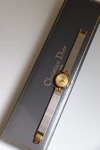 Load image into Gallery viewer, Dior 1990s Golden Dial Round Two Tone Watch