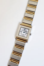 Load image into Gallery viewer, Vintage Yves Saint Laurent 1990s Square Dial Two Tone Watch