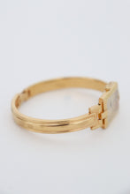 Load image into Gallery viewer, Vintage Givenchy 1990s Gold Dial Gold Plated Bangle Watch