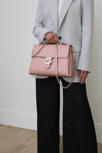 Load image into Gallery viewer, Gucci GG Medium Interlocking Calfskin Shoulder bag in pink - BRAND NEW retails $1699