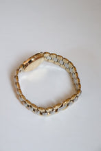 Load image into Gallery viewer, Vintage Christian Dior CD 11P Diamonds Depose Octagon Gold and Silver Quartz Watch