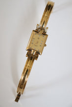 Load image into Gallery viewer, Vintage Givenchy 1990s Gold Dial Plated Bangle Watch