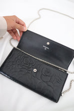 Load image into Gallery viewer, Chanel embossed camellia wallet
