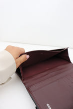 Load image into Gallery viewer, CHANEL Lambskin Quilted Long Flap Wallet Black