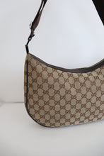 Load image into Gallery viewer, Gucci saddle zip messenger brown bag