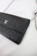 Load image into Gallery viewer, Chanel embossed camellia wallet