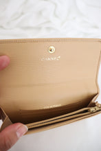 Load image into Gallery viewer, Chanel Goatskin wallet on chain