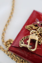 Load image into Gallery viewer, Louis Vuitton Vernis red coin purse
