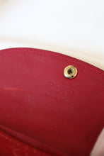 Load image into Gallery viewer, Louis Vuitton Vernis red coin purse