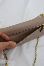 Load image into Gallery viewer, Prada Saffiano metal bar continental flap wallet