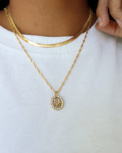 Load image into Gallery viewer, Dior crystals necklace- thin chain